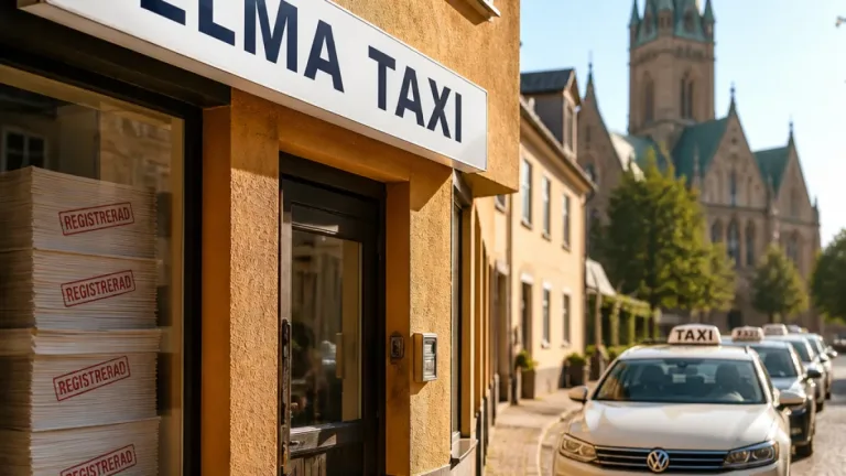 Nytt taxibolag registrerat i Linköping – Elma Linköping Taxi etableras