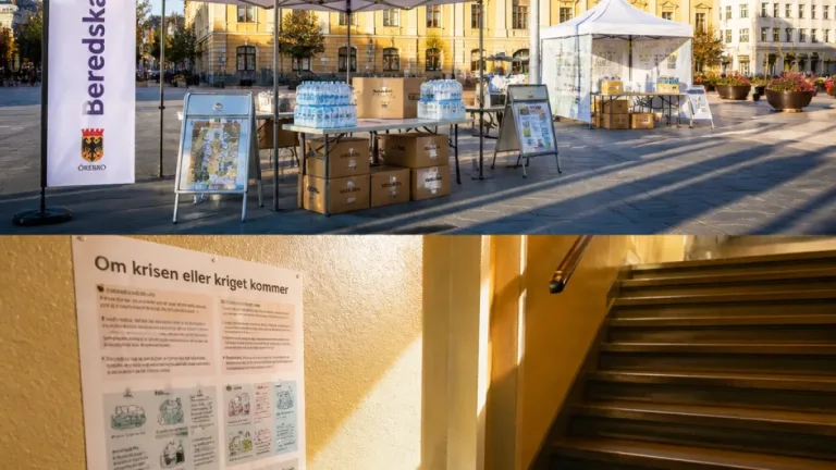 Örebro förbereder sig inför Beredskapsveckan – uppmanar invånarna att klara sig en vecka