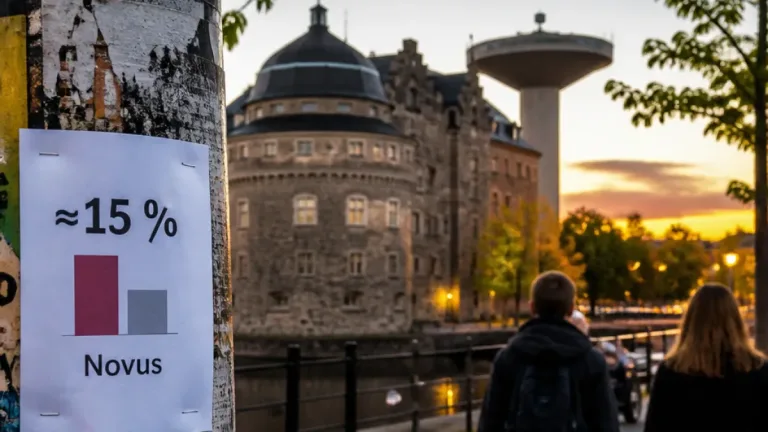 Örebropartiet får drygt 15 procent i ny mätning – kan nå riksdagen från Örebro län