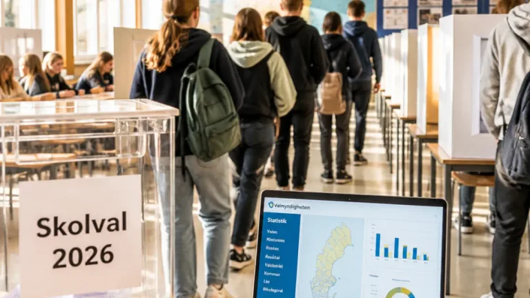 Östergötlands unga röstar i rekordtakt – 20 506 elever deltog i skolvalet