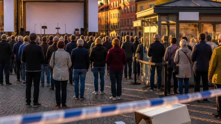 Partiledare på plats i Dalarna – fler förtidsröster och rapporterade incidenter under starten