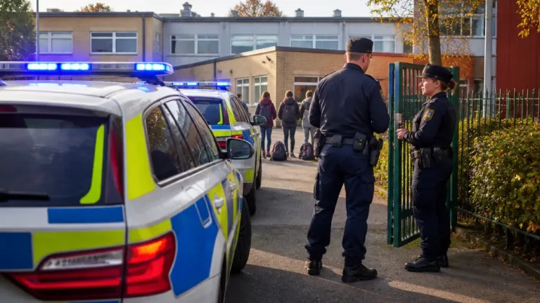 Polisinsats vid Alpha i Nyköping – ungdom omhändertagen, ingen skada rapporterad