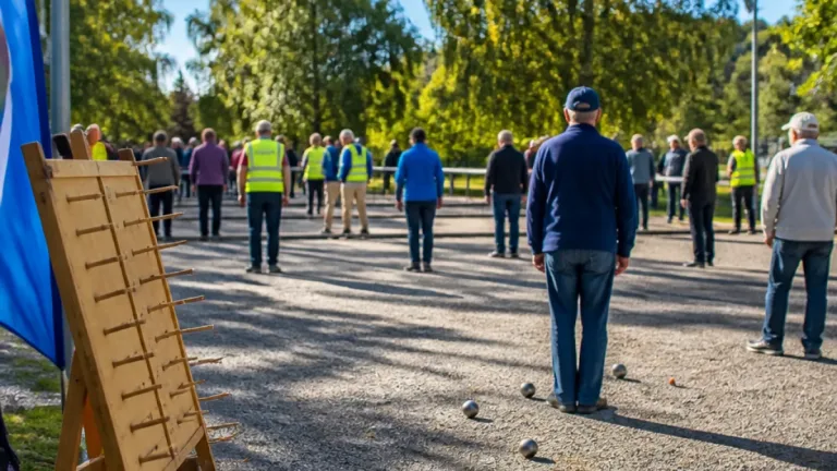 PRO-distriktets DM i boule samlade 24 lag från hela Jämtland i Östersund