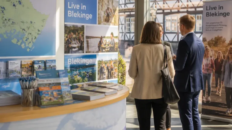 Region Blekinge lyfte kompetensförsörjning och kultur vid Ystad Summit