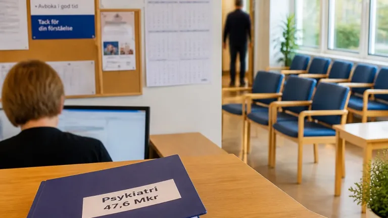 Regionen skjuter till nästan 48 miljoner för att stärka psykiatrin under 2026