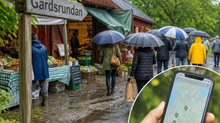 Rekordintresse för Gårdsrundan – uppskattningsvis 19 000 besök trots regn