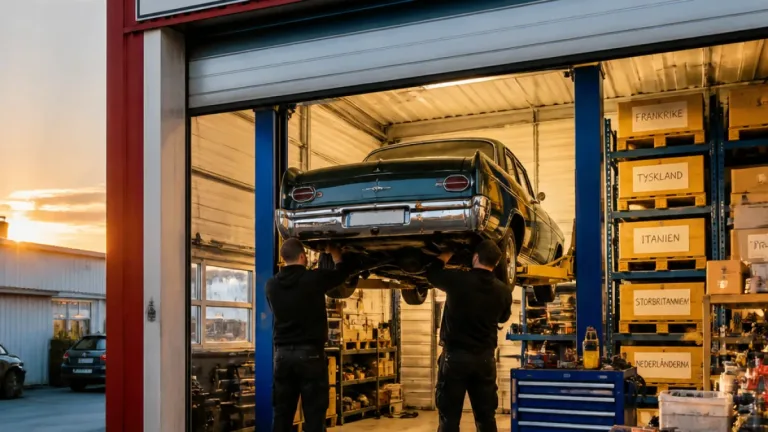 Rohdins Classic Car räddat — ny ägarstruktur ger framtidstro i Trollhättan