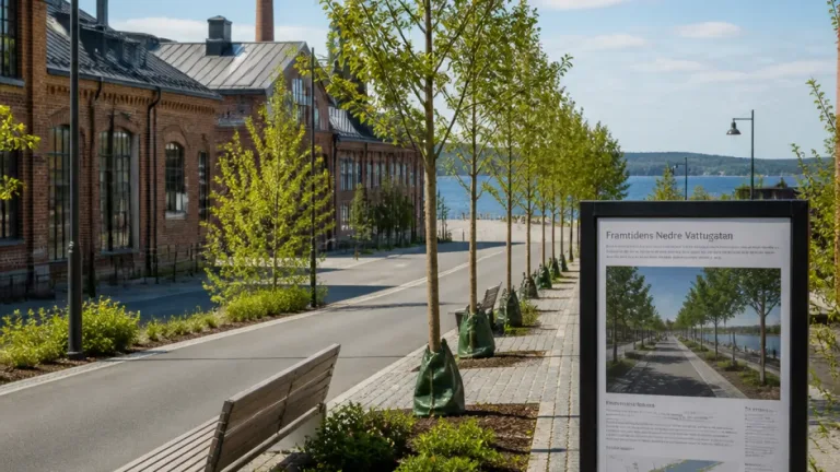Så vill arkitekter forma området kring Storsjöstråket i Östersund