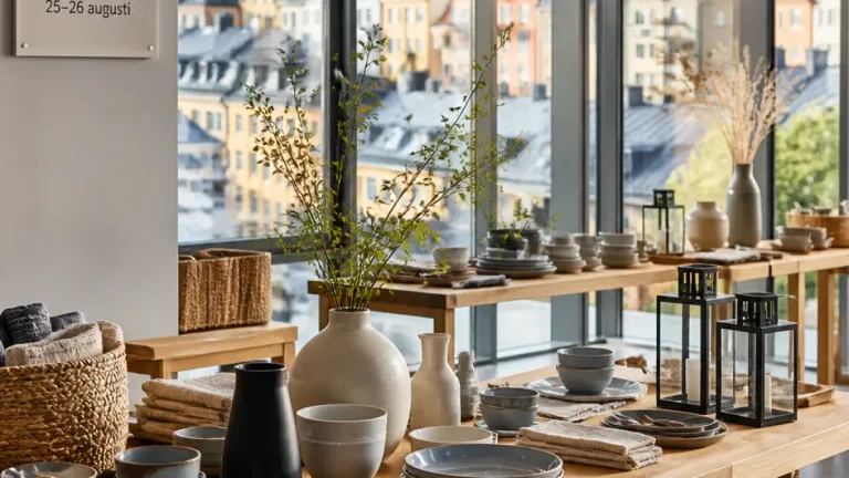 Sagaform håller pressvisning i Stockholm 25–26 augusti