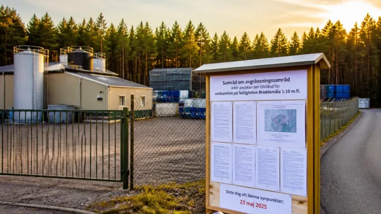 Sherwin‑Williams redovisar prövotidsutredning för fabrik i Eksjö – synpunkter senast 30 september