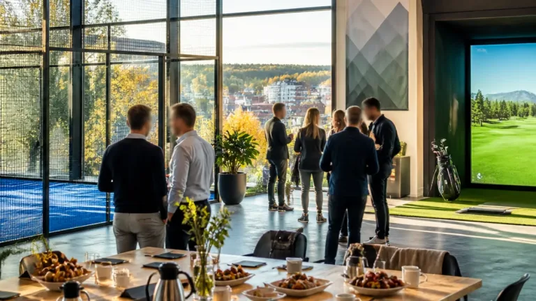 Skellefteå AIK och Norrland Padel skapar ny mötesplats för näringslivet i Skellefteå