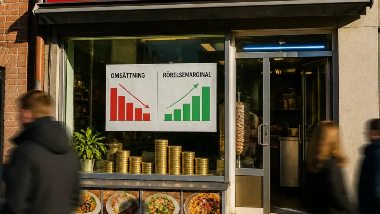 Skövde Kebab redovisar högre rörelsemarginal trots minskad omsättning
