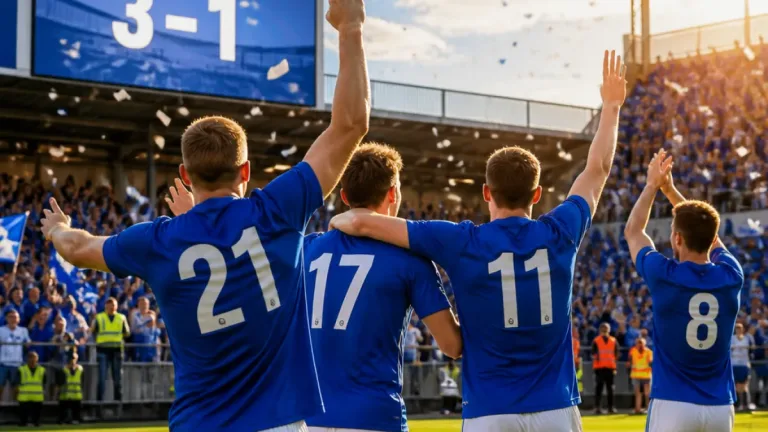 Skövde tar viktig seger — 3–1 mot Kristianstad på Arenan