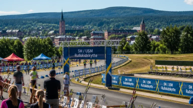 SM och USM i rullskidskytte drar fullt fokus till Östersund i helgen