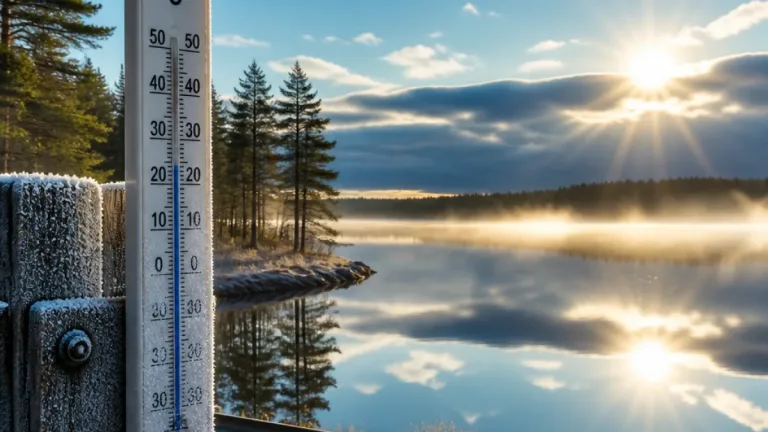 Soligt i morse – övergång till moln och regn väntas i Lill‑Varjisträsk