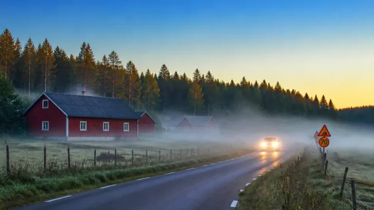 Stabilt och svalt väder i Hedås – dimma väntas natten mot onsdag