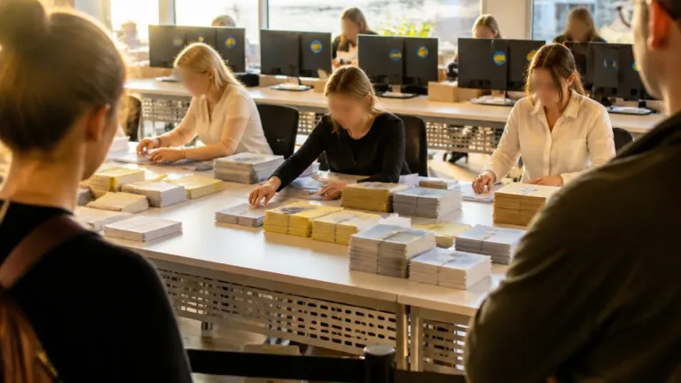 Stockholms läns riksdagsröster kontrollräknade – slutligt resultat rapporterat
