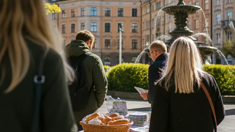 Stödkorv på Karlaplan väcker politisk oro på Östermalm