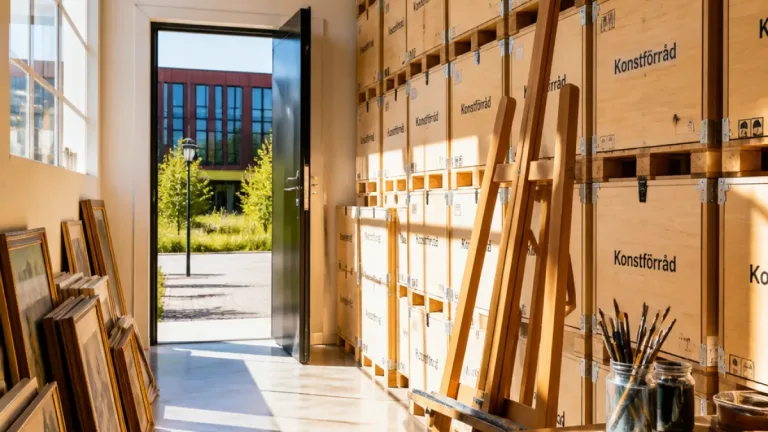 Större konstsamling med koppling till Täby kan doneras till kommunen