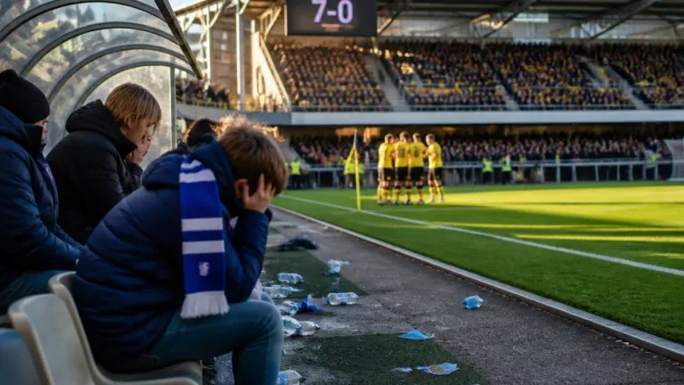 Storsttorsk för Lidingö när IFK förlorade med 0–7 på Borås Arena