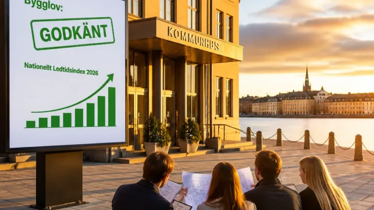Sundsvall får toppbetyg för bygglov – snabbast i landet enligt ny mätning