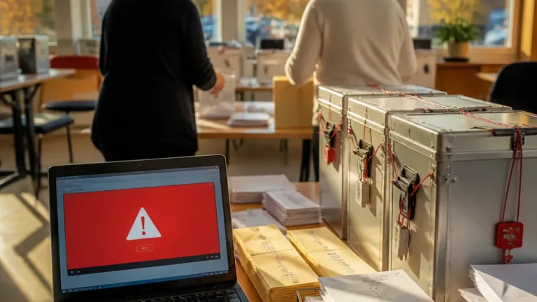 Tekniskt fel i förtidsröstningen – runt 4 000 röster registrerade fel