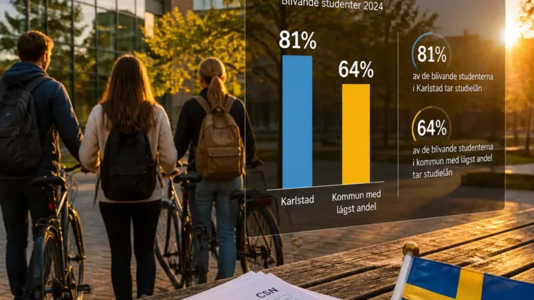 Tre av fyra studenter i Värmland tog studielån förra läsåret – högre än riksgenomsnittet