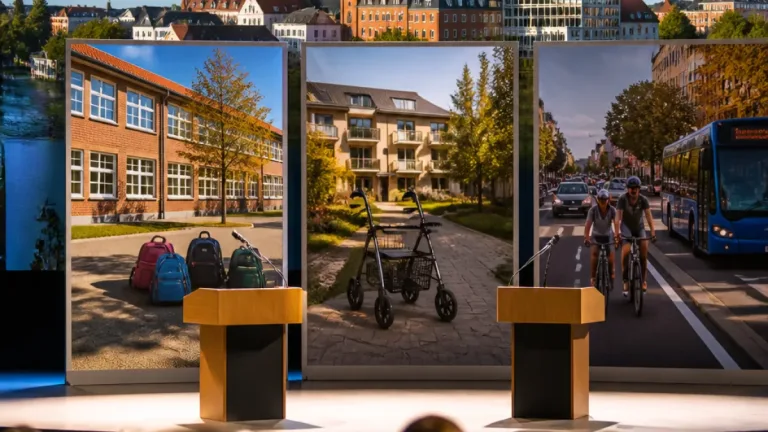 Umeå: Het debatt om skola, äldreomsorg och trafik närmare valet