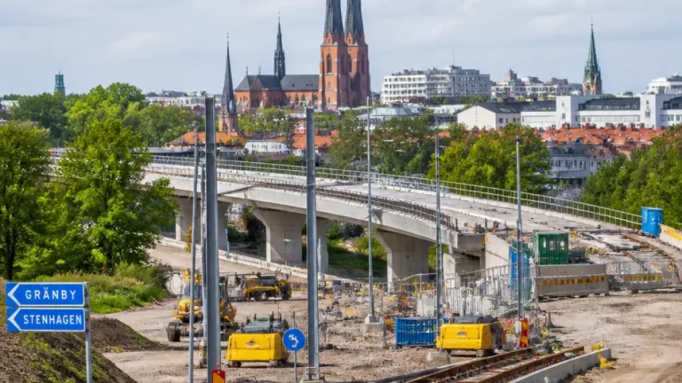 Uppsala kan få mer spårväg – kommunal rapport pekar på Gränby och Stenhagen