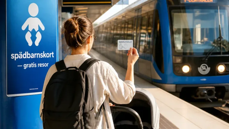 V vill ge nyblivna föräldrar ett års gratis SL-resor med spädbarnskort