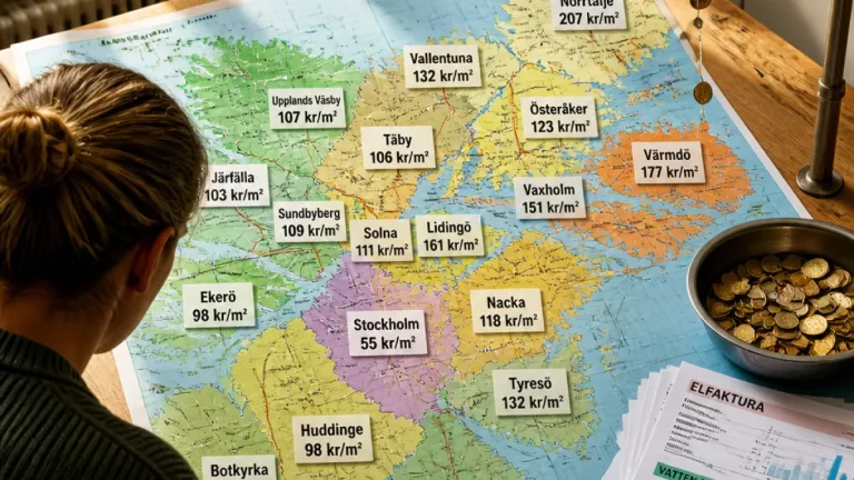 VA‑taxorna skjuter i höjden – fyra gånger dyrare i vissa kommuner inom Stockholms län