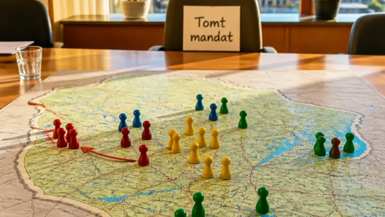 Valet i Dalarna påverkar också Borlänge – förändrade maktbalanser och tomma mandat