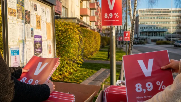 Vänsterpartiet får sitt starkaste resultat i Upplands Väsby på 28 år