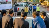 2 รัฐมนตรีช่วยลงปทุมธานี ติดตามผังจราจร-เร่งขยายถนน เชื่อมต่อรถไฟฟ้าสายสีแดง