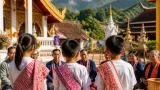 บ้านต่อแพ ขุนยวม เปิดอบรมมัคคุเทศก์น้อย สร้างเยาวชนถ่ายทอดเอกลักษณ์ไทใหญ่