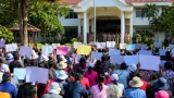 ชาวปราจีนบุรีรวมตัวค้านคำสั่งตั้งกรรมการสอบกำนัน แย้งกระบวนการไม่เป็นกลาง