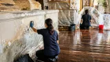 กรรมาธิการศาสนา สำรวจวัดย่านอ่างทองพบปัญหาน้ำซึมเสี่ยงทำลายโบราณวัตถุ