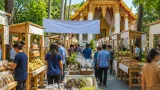 ม.สวนดุสิตร่วม อบต.-วัด เปิดตลาดชุมชนวัดโคกโคเฒ่า ขับเคลื่อนเศรษฐกิจท้องถิ่นสุพรรณบุรี