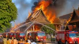 เพลิงไหม้วัดหันเตย อ.ประทาย ลุกลามศาลา-กุฏิ-โรงครัว เสียหายรวมประมาณ 2.5 ล้านบาท