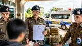 ตม.หนองคายจับหญิงลาวตามหมายจับคดีส่งออกยาไอซ์ที่ด่านสะพานมิตรภาพ