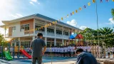 อาชีวศึกษาฉะเชิงเทรารวมพลังจิตอาสา ส่งมอบอาคารเรียน-ฝึกทักษะอาชีพแก่เด็กโรงเรียนวัดญาณรังษาราม