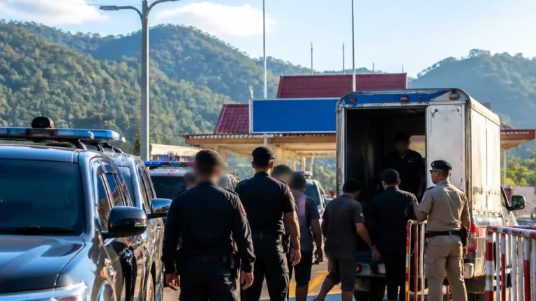 เจ้าหน้าที่เลยส่งมอบผู้ต้องหาตามหมายจับให้ฝ่ายลาว ยืนยันความร่วมมือข้ามแดน