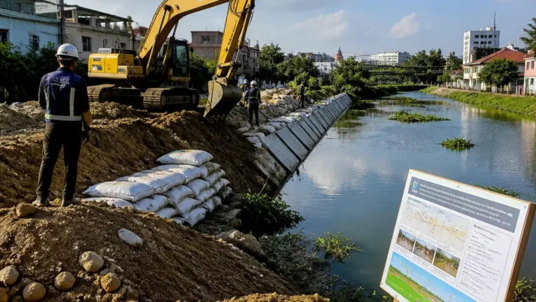 ชป.เดินหน้า 66 โครงการฟื้นฟูระบบน้ำสงขลา ยกระดับคันคลอง ร.1 รองรับหาดใหญ่