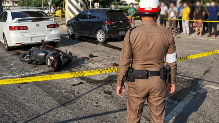 เหตุวุ่นบางบัวทอง ชายป่วยจิตเวชบุกโรงเรียน-ทะเลาะบนถนน ตร.เร่งติดตามตัว