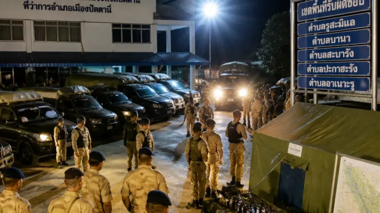 คณะรัฐมนตรีลงพื้นที่ปัตตานี-ยะลา กลางดึก เยี่ยมกำลังพล ชุดคุ้มครองตำบล ตอกย้ำมาตรการเตรียมพร้อม