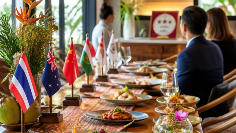 คณะทูต 13 ชาติลิ้มรสอาหารใต้ฟายน์ไดนิ่งที่สุราษฎร์ฯ ร้านสินธุ์ชูวัตถุดิบท้องถิ่นสู่เวทีโลก