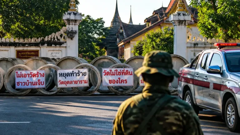 กลุ่มชายฉกรรจ์ปิดล้อมวัดดังเมืองขอนแก่น อ้างสิทธิที่ดิน-พระและลูกศิษย์หวั่นวุ่น