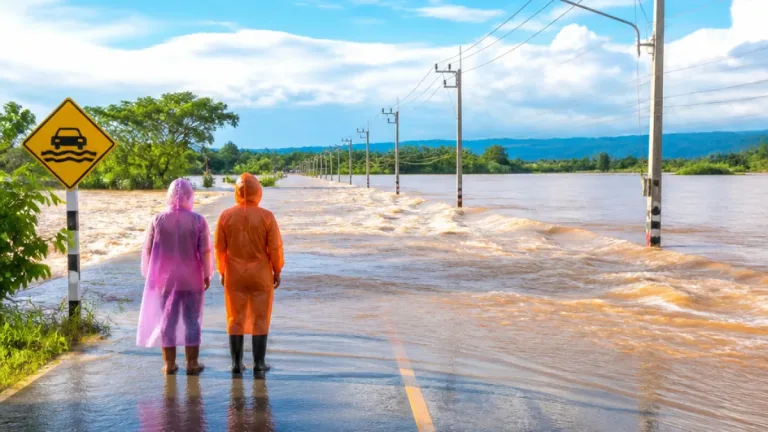 กรมอุตุเตือนบึงกาฬเสี่ยงฝนหนัก 18–21 ส.ค. วางแผน-หลีกเลี่ยงเส้นทางน้ำท่วมซ้ำซาก