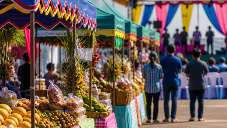 เลิงนกทาจัด "เกษตรแฟร์ ของดีโคกสำราญ" เปิดตลาดให้เกษตรกร-ชุมชนขายตรงสู่ผู้บริโภค