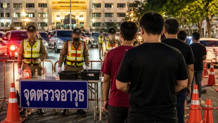 นนทบุรีคุมเข้มตั้งด่านตรวจอาวุธปืน สั่งจับดำเนินคดีไร้ข้อยกเว้น
